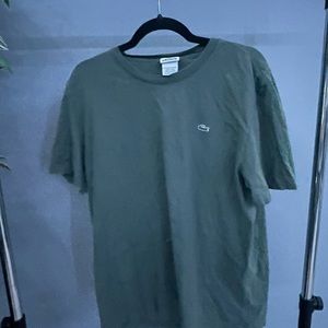 Lacoste Olive tee